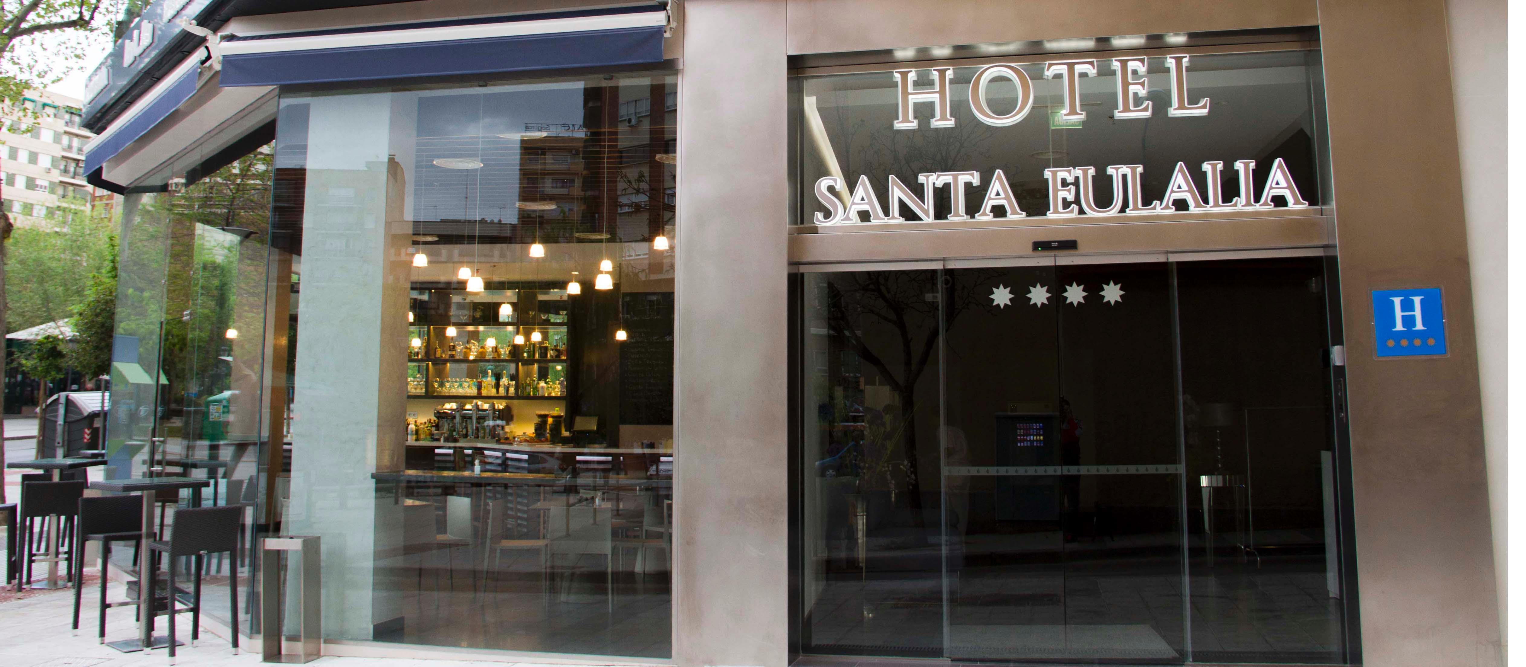 Hotel Santa Eulalia Puertollano Kültér fotó